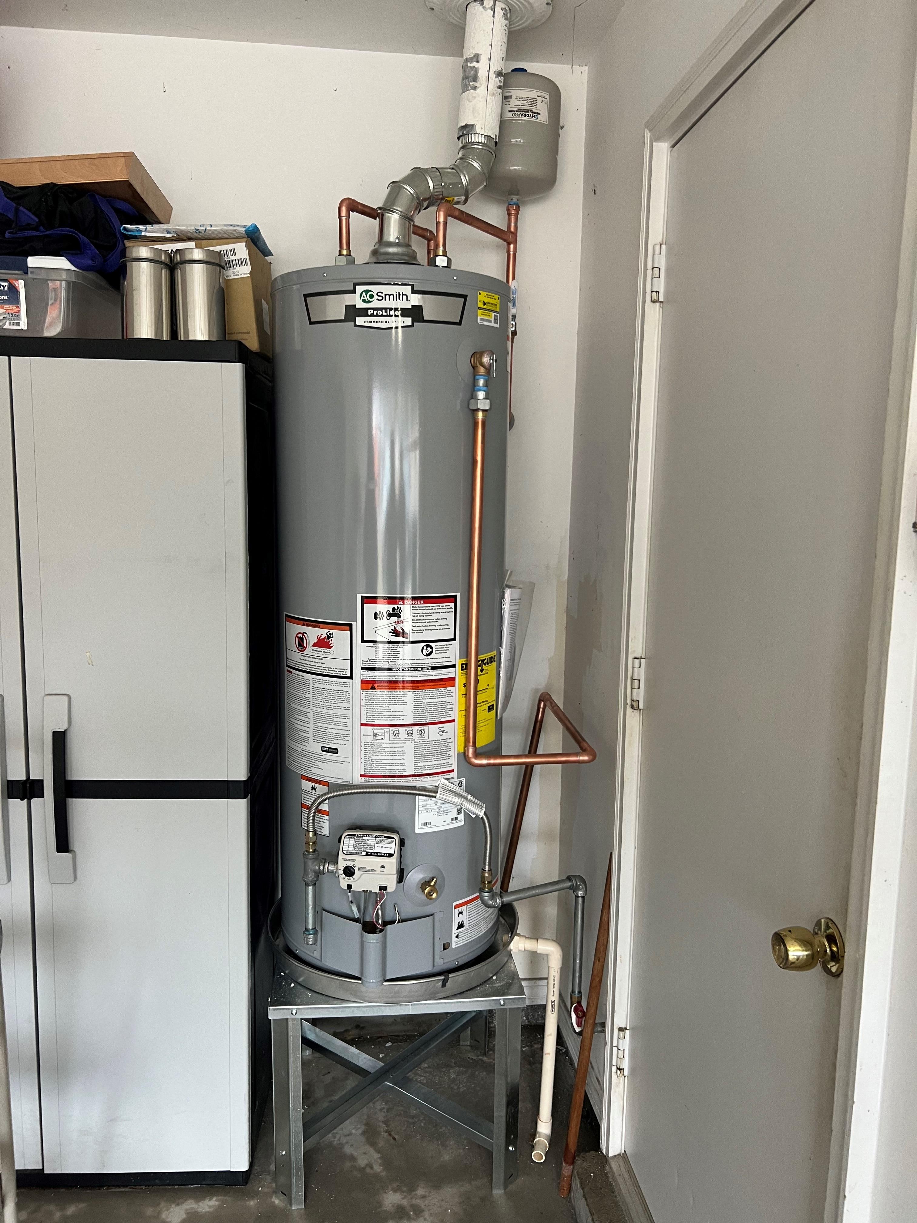 Water Heater Replacement Photo